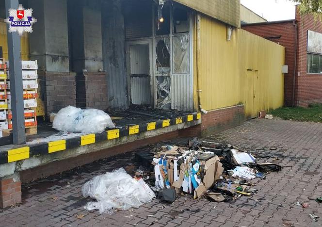 Lublin: Pożar sklepu na Czechowie. To on podłożył ogień. Policja zatrzymała 27-latka