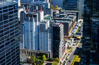 Niezwykła panorama Warszawy ze szczytu Skylinera!