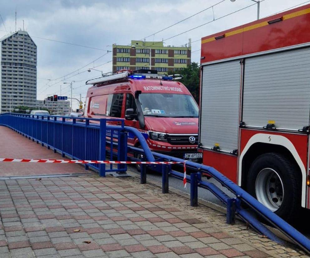 Tragedia we Wrocławiu. Z Odry wyłowiono ciało starszej kobiety 