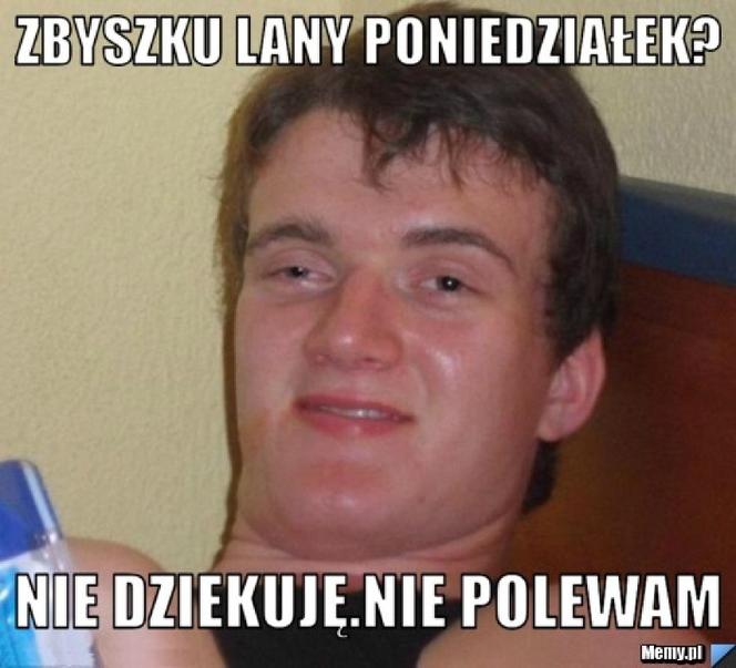 Ten poniedziałek będzie mokry! Najlepsze MEMY na śmigus-dyngus!