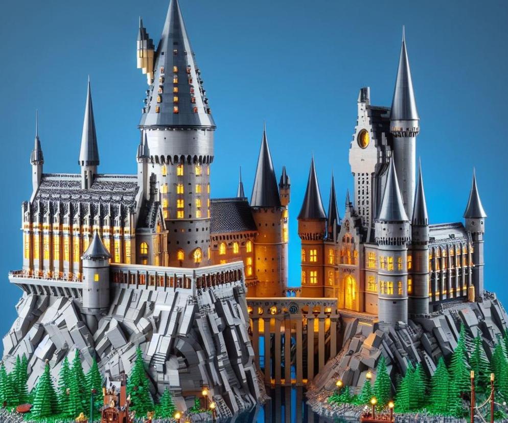 Harry Potter. Zobaczcie wspaniały Hogwart z LEGO! To istne dzieło sztuki!  [WIDEO]