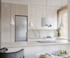 Mieszkanie w jasnych kolorach od KODO