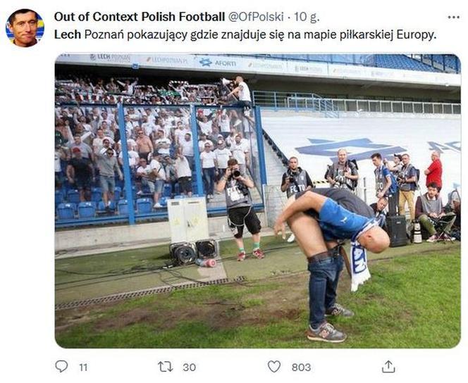Vikingur - Lech: Zobacz najlepsze memy