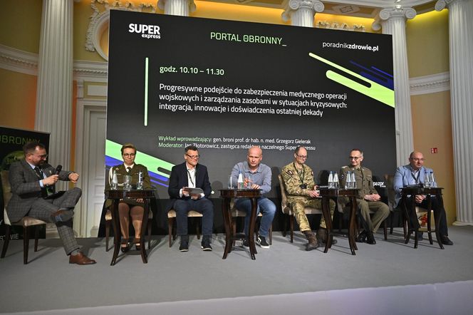 Konferencja Portalu Obronnego, Panel 2: Progresywne podejście do zabezpieczenia medycznego operacji wojskowych i zarządzania zasobami w sytuacjach kryzysowych: integracja, innowacje i doświadczenia ostatniej dekady