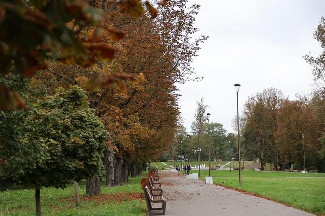Początek jesieni w Parku Ludowym w Lublinie
