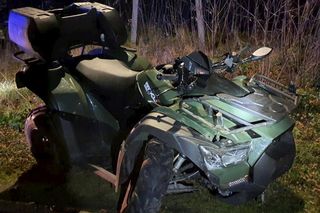 Śmiertelny wypadek pod Radomskiem. 47-latek uderzył quadem w drzewo
