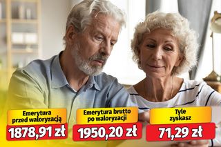 Waloryzacja Emerytur 3,79.