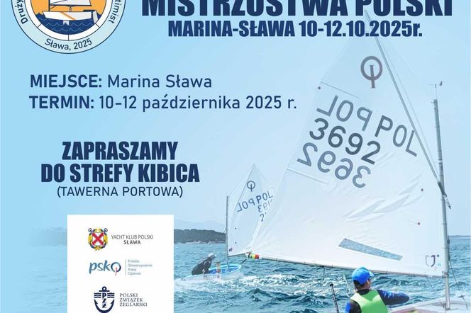 Sława gospodarzem Drużynowych Mistrzostw Polski w klasie Optimist