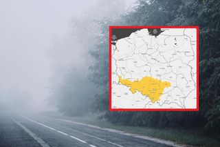 Gęsta mgła nadciąga nad Polskę. Najgorzej będzie na południu kraju. IMGW wydał żółte alerty