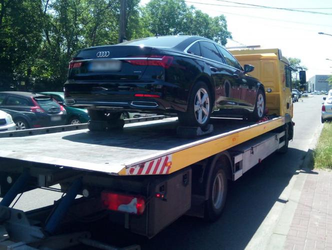 Policjanci z samochodówki odzyskali skradzione Audi