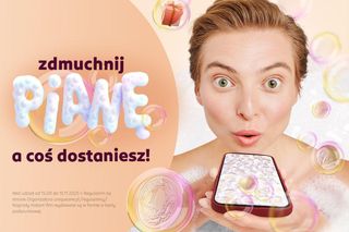 Zdmuchnij pianę w apce Rossmanna. Zdobądź kilka zł i niezłe nagrody!