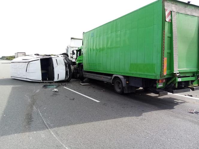 Modła królewska - koszmarny wypadek na A2