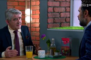 Barwy szczęścia, odc. 2048. Piotr Walawski (Piotr Jankowski), Budrewicz (Stanisław Górka)