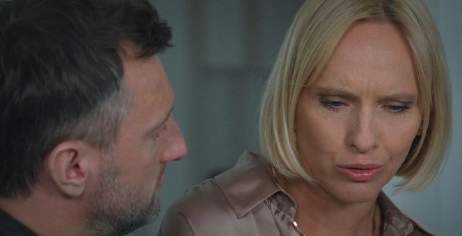 M jak miłość odc. 1873. Dorota (Iwona Rejzner), Bartek (Arkadiusz Smoleński)