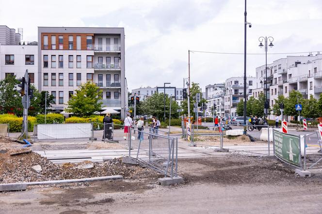 Budowa tramwaju do Wilanowa w Warszawie