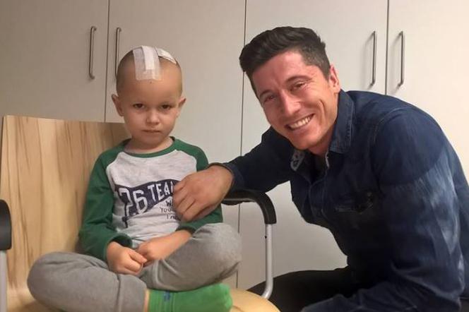 Robert Lewandowski i Cyprian Gaweł