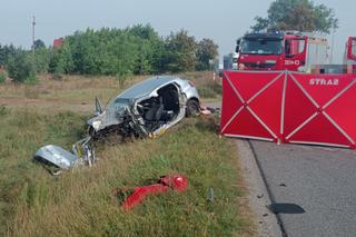 : Mama zginęła w wypadku, dziecko z urazem głowy trafiło do szpitala. Tragiczny finał brawurowej jazdy na trasie do Warszawy