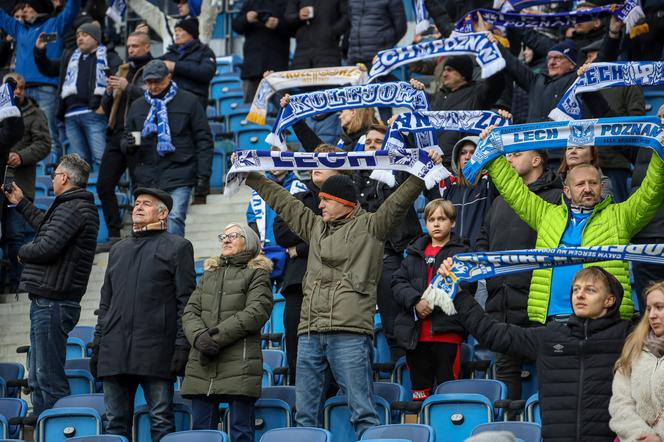 Tak bawili się kibice na meczu Lech Poznań - Pogoń Szczecin