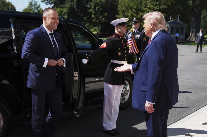 Spotkanie Donalda Trumpa z Karolem Nawrockim