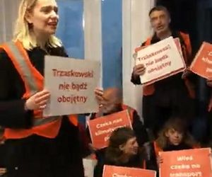 Ostatnie Pokolenie okupuje sztab Rafała Trzaskowskiego!   