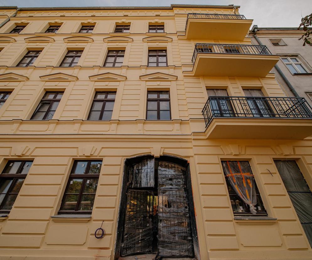 Remont kamienicy przy ul. Północnej 23 w Łodzi