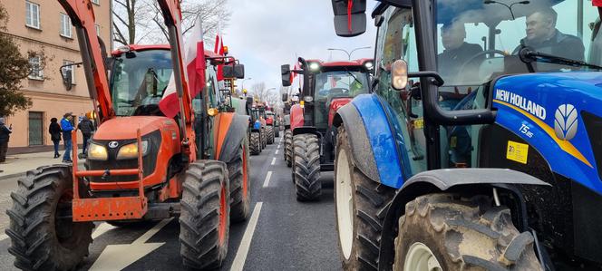 Protest rolników w Lublinie [GALERIA]