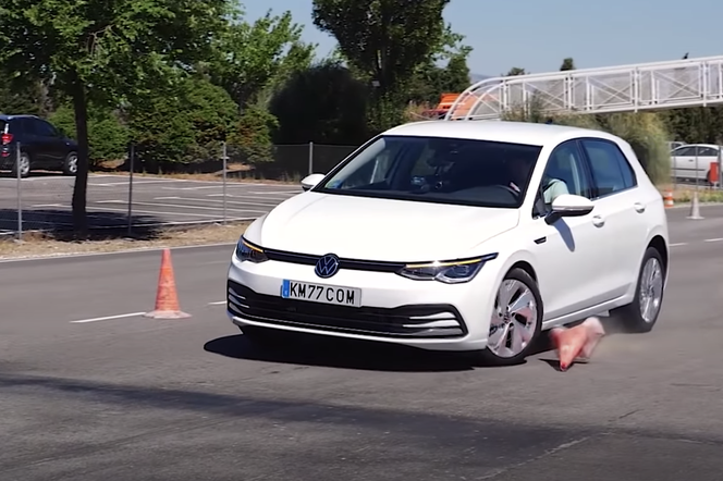 Wymowny rezultat testu łosia. Nowy Volkswagen Golf poradził sobie gorzej od poprzednika