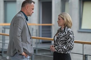 Pierwsza miłość, odcinek 4040: Bolesław (Dawid Zawadzki) - ojciec Mileny/Angeliki (Patrycja Franczak), jej matka Eliza (Anna Maria Sieklucka)