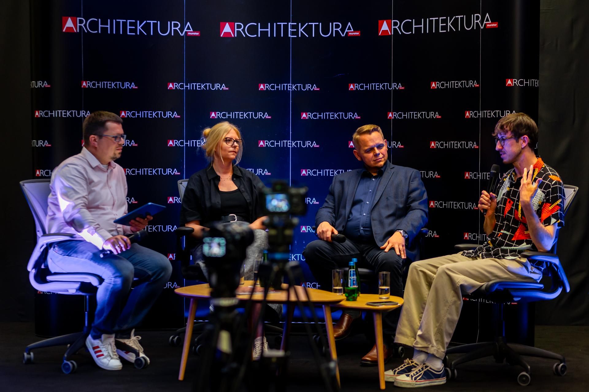 Warszawa - Wolf Marszałkowska - debata Architektury