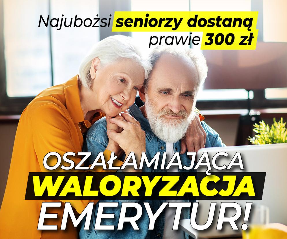 Dodatkowe 300 zł dla seniorów! Rekordowa inflacja podnosi emerytury