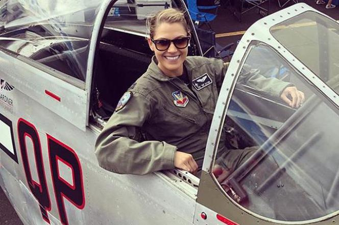Pilotka F-16 stała się gwiazdą Instagrama! [FOTO]