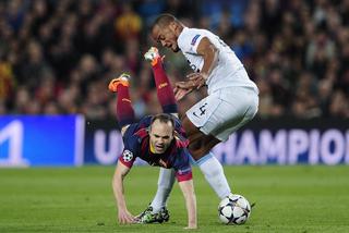 Andres Iniesta i Vincent Kompany, Barcelona - Man City