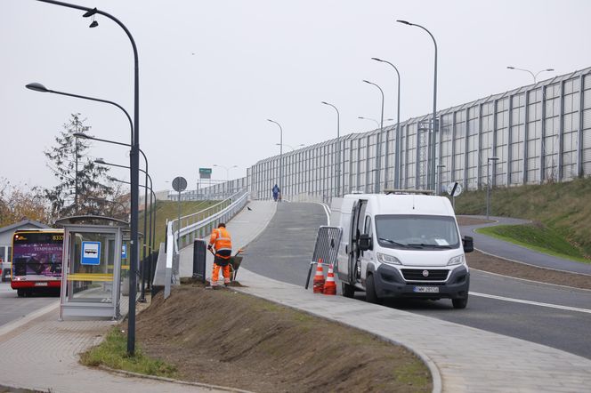 Kończy się budowa dojazdu do wiaduktu od strony Ursusa