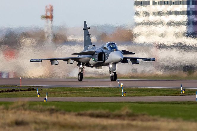 Szwedzkie myśliwce JAS-39 Gripen