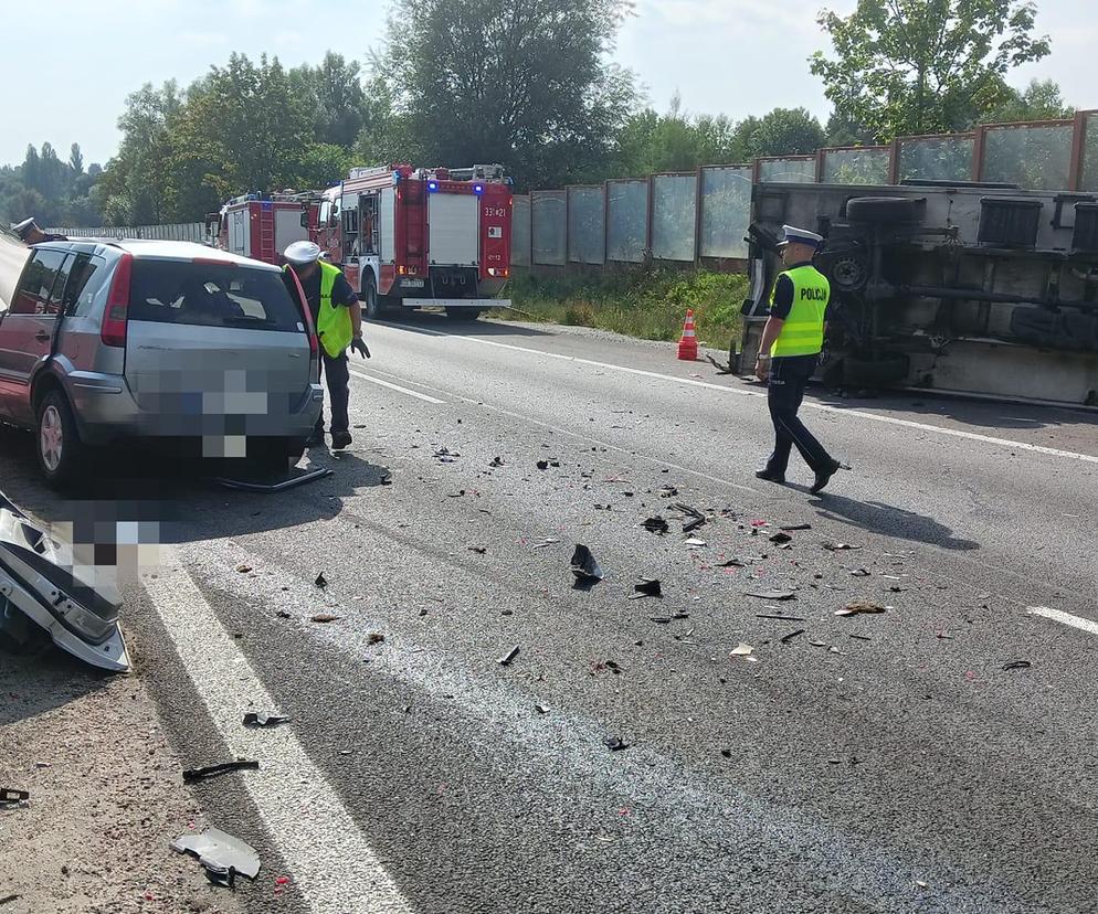 Straszny wypadek na Obwodnicy Trójmiasta. Dwaj mężczyźni zginęli przed wjazdem na A1