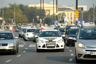 Taksówkarze zablokują Warszawę! Dwa protesty tego samego dnia
