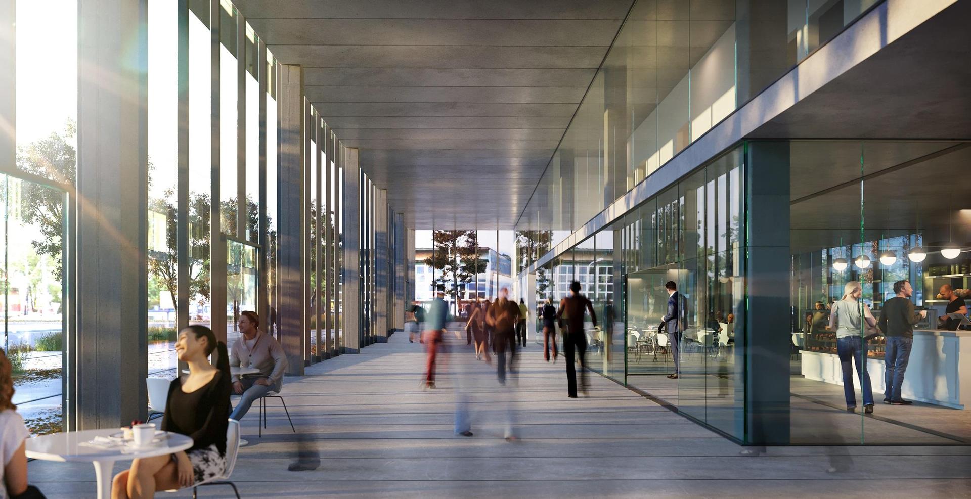 Centrum przesiadkowe w Rybniku według eM4.Pracowni Architektury.Brataniec