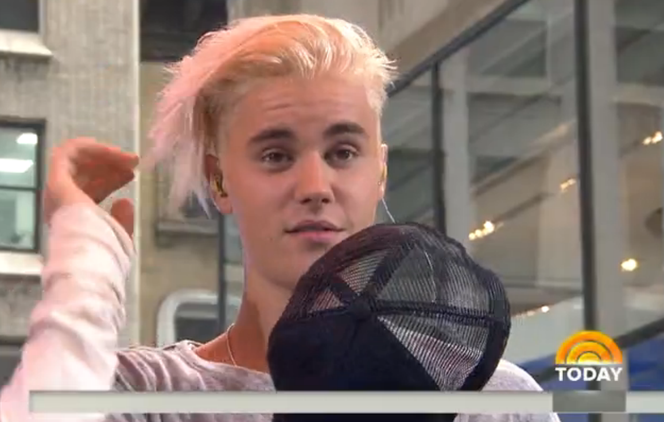 Justin Bieber nowa fryzura
