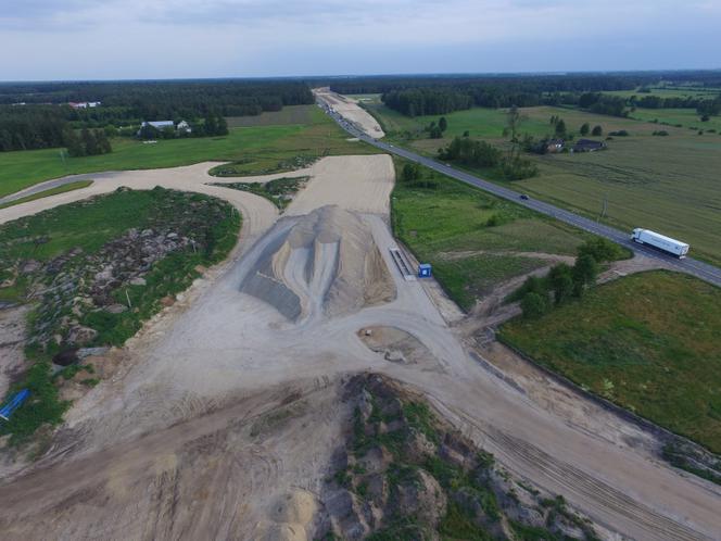 Budowa S7 Napierki - Płońsk. Uwaga na zmiany w organizacji ruchu [ZDJĘCIA]