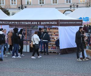 Festiwal Czekolady i Słodkości na placu pod zamkiem w Lublinie 