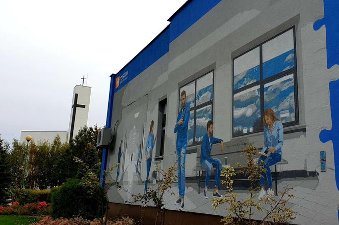 Nowy mural w Rzeszowie już prawie gotowy