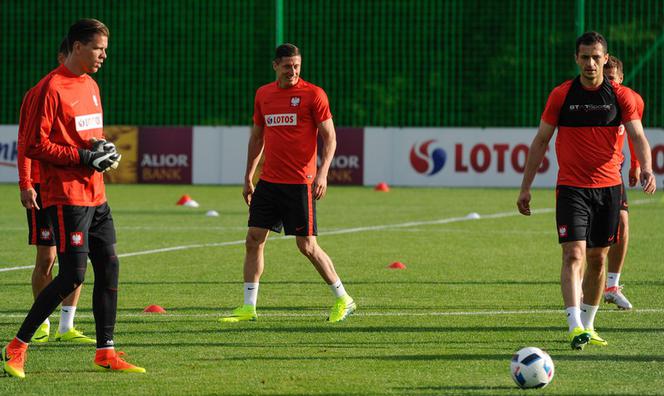 Przed Euro 2016: Wojciech Szczęsny na treningu w Arłamowie