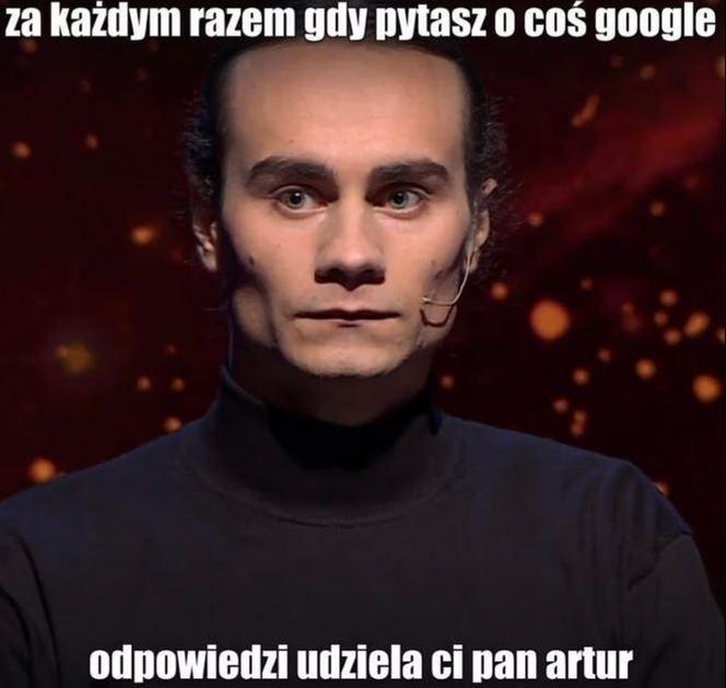 "Jeden z dziesięciu" Artur Baranowski memy