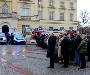 Hołd dla Mateusza Biernackiego. Tak policjanci upamiętnili zmarłego funkcjonariusza