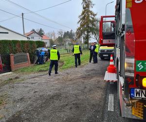 Śmiertelne dachowanie na DK 62