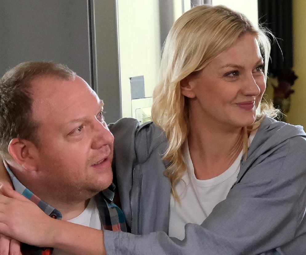 M jak miłość. Tadeusz okłamie Jagodę w sprawie swojej byłej! Od tego zacznie się małżeński kryzys? - ZDJĘCIA