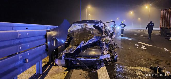 Wypadek na A4 w Gorliczynie [ZDJĘCIA]