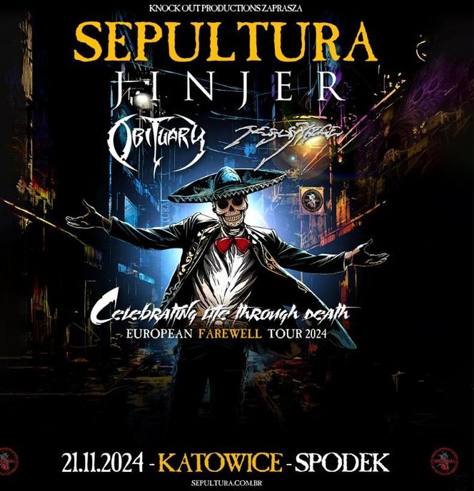 Sepultura - 21.11, Katowice Spodek 