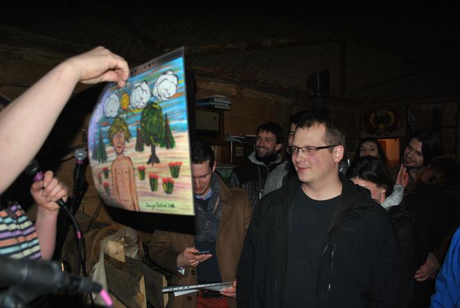 17 stycznia, Klub Paszcza Lwa. Gracjan Roztocki w Gdańsku