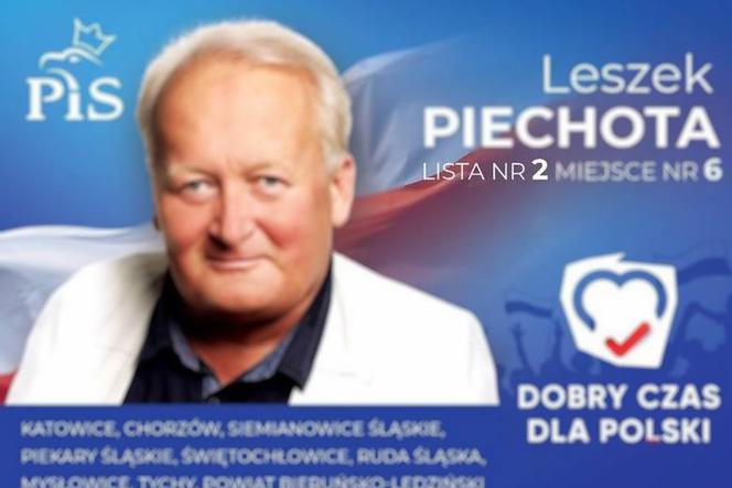 Leszek Piechota_plakat wyborczy